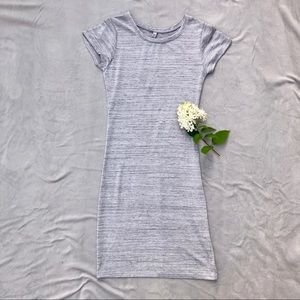 Cotton On Grey Midi Body Con Dress Size S